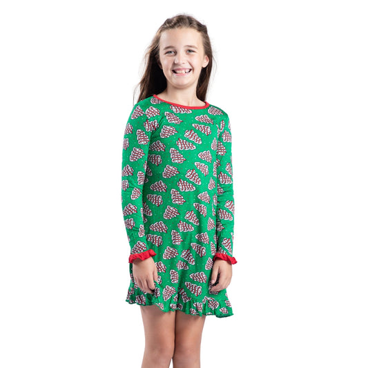 Kids Sweet Christmas Bamboo Gown S