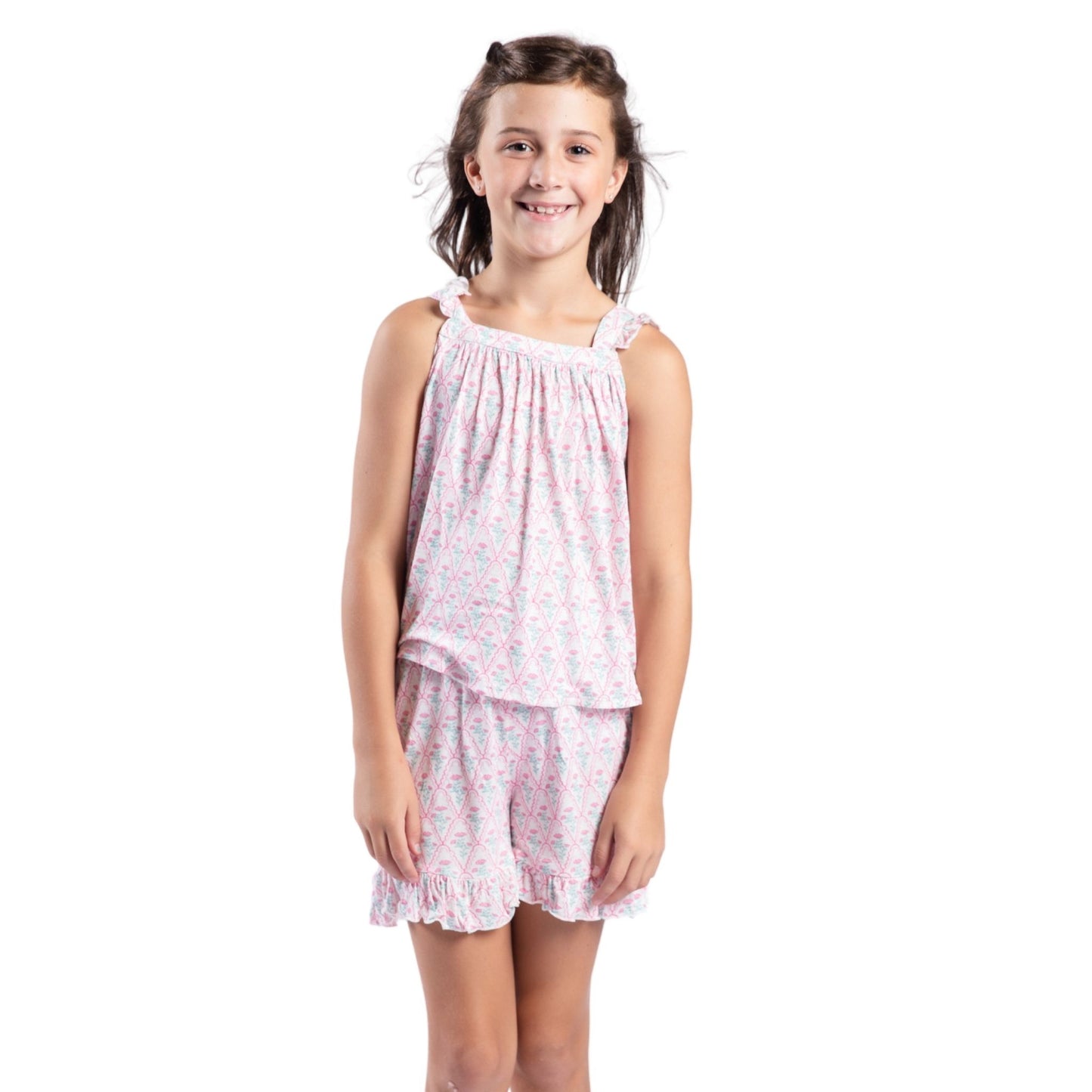 Kids Rosey Lane Bamboo Tank Set S