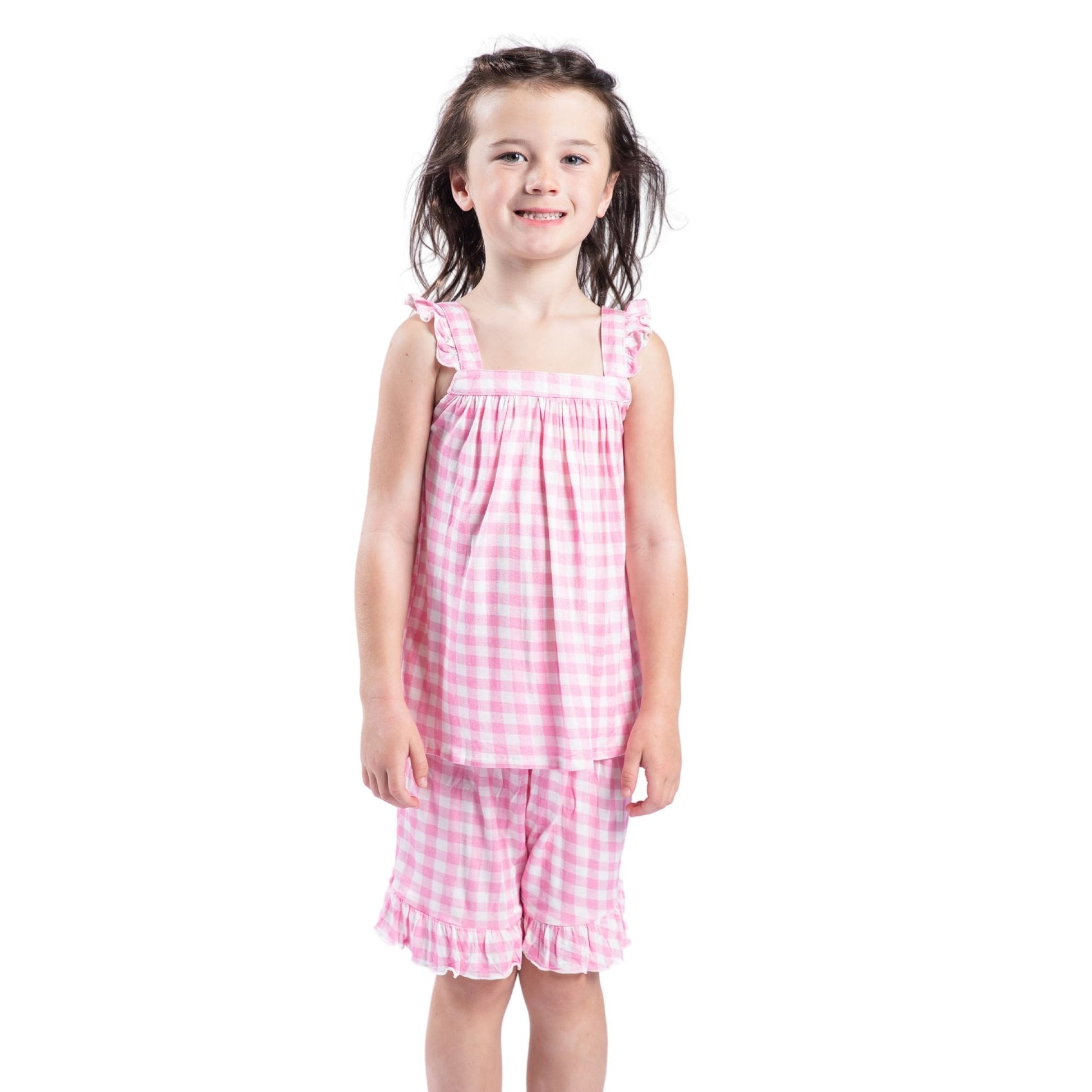 Kids Strawberry Picnic Bamboo Tank Set S