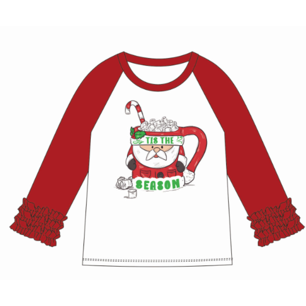 Kids Tis The Season 3/4 Sleeve T-Shirt