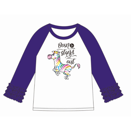 Kids Born To Stand Out 3/4 Sleeve T-Shirt