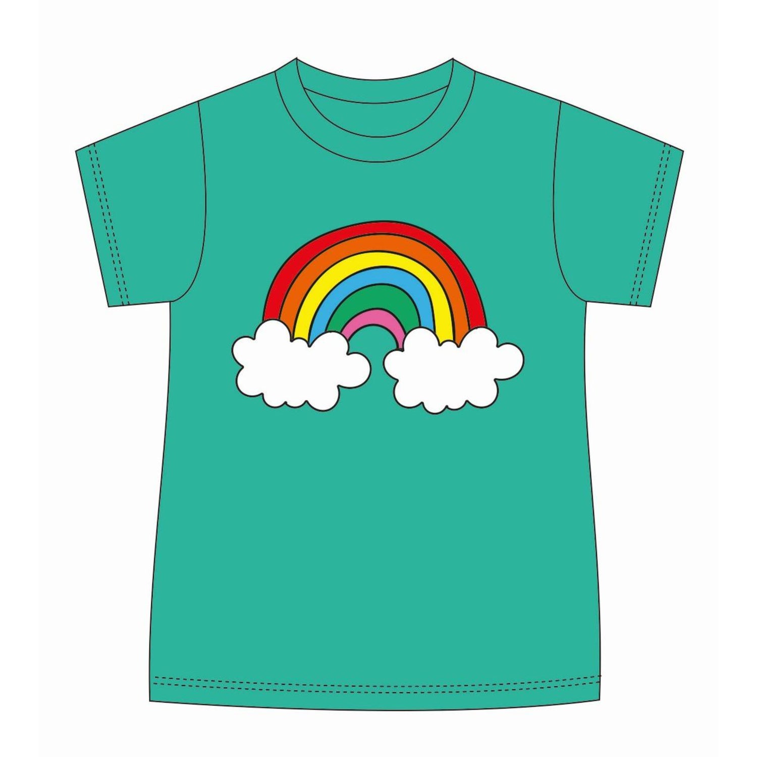 Kids Rainbow T-Shirt XS