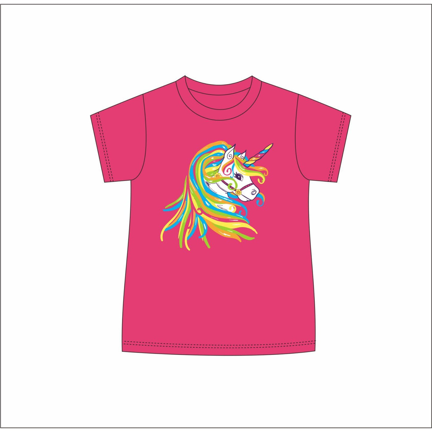 Kids Unicorn T-Shirt 2T