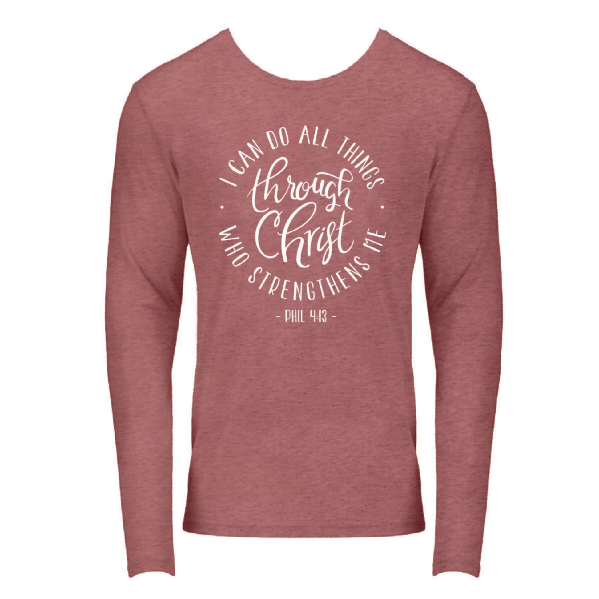 I Can Do All Things Long Sleeve T-Shirt S