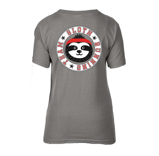Kids Team Sloth Running T-Shirt