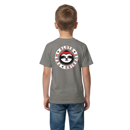 Kids Team Sloth Running T-Shirt