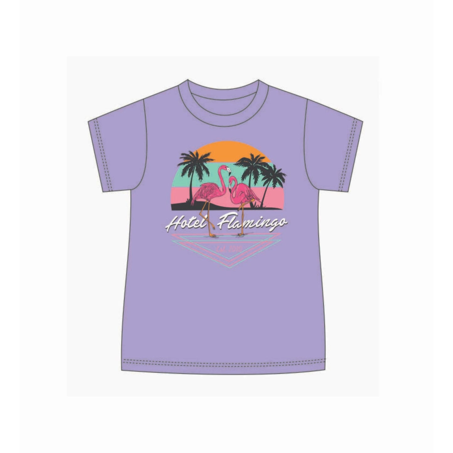 Kids Hotel Flamingo Light T-Shirt L