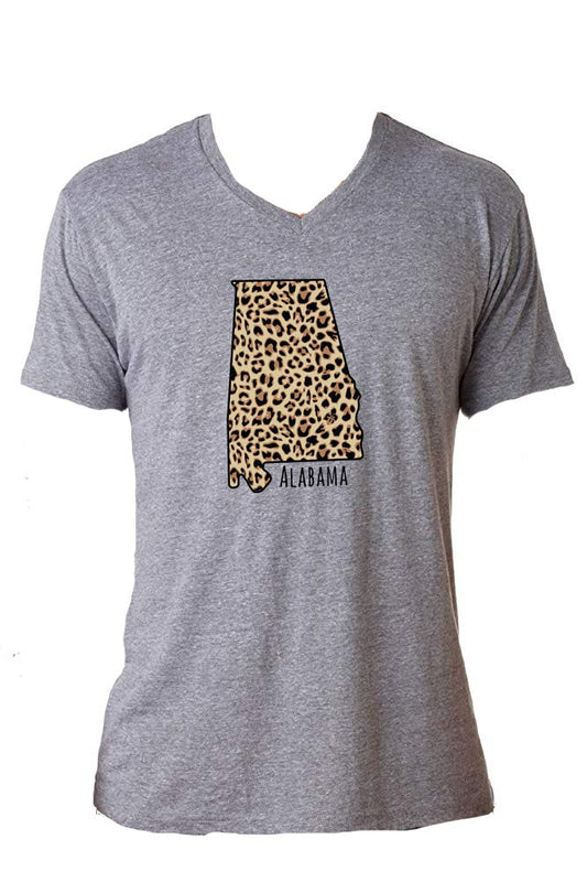 Alabama Leopard State T-Shirt