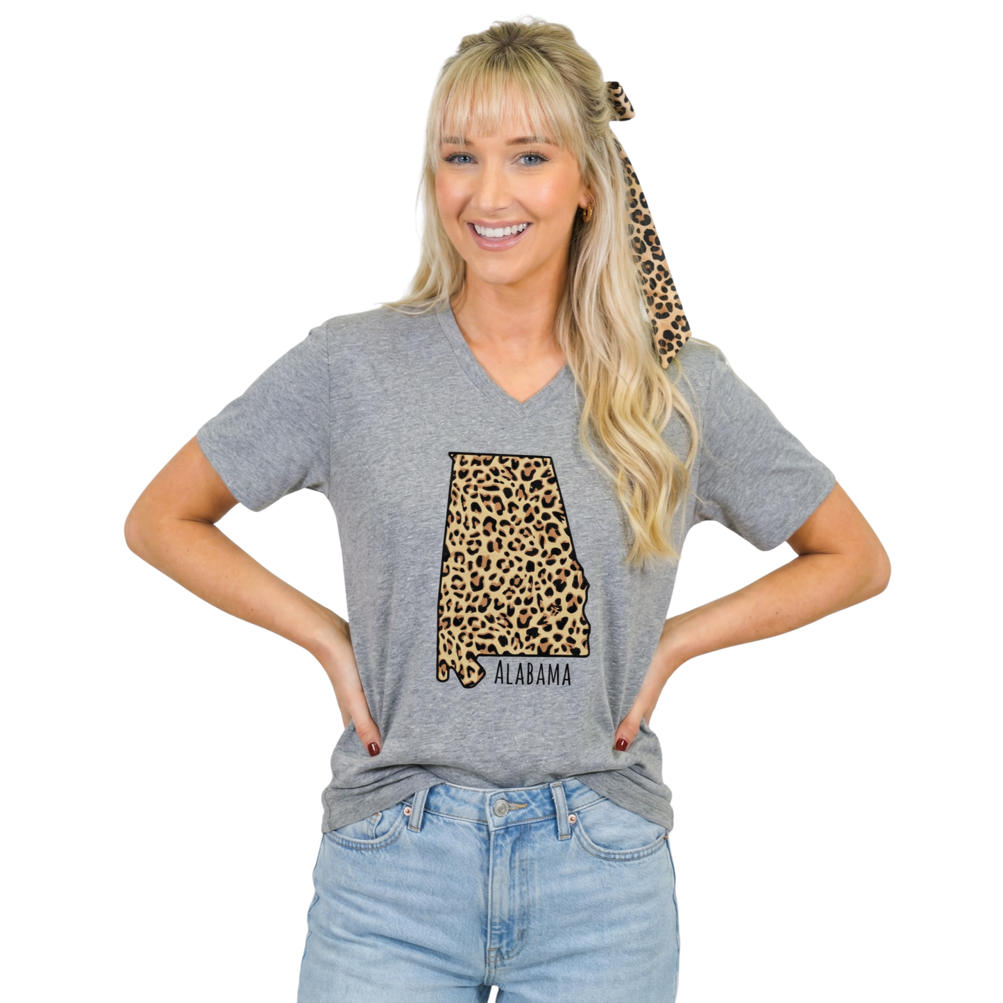 Alabama Leopard State T-Shirt
