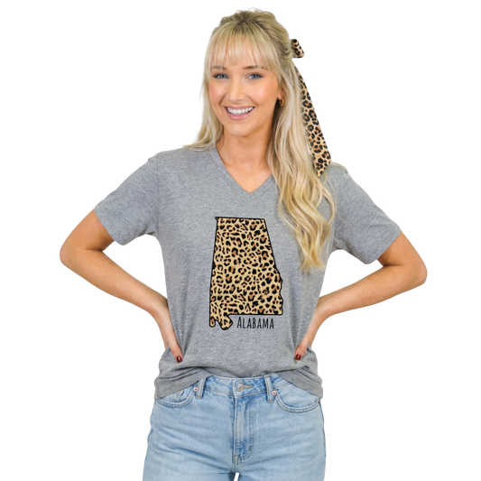 Alabama Leopard State T-Shirt