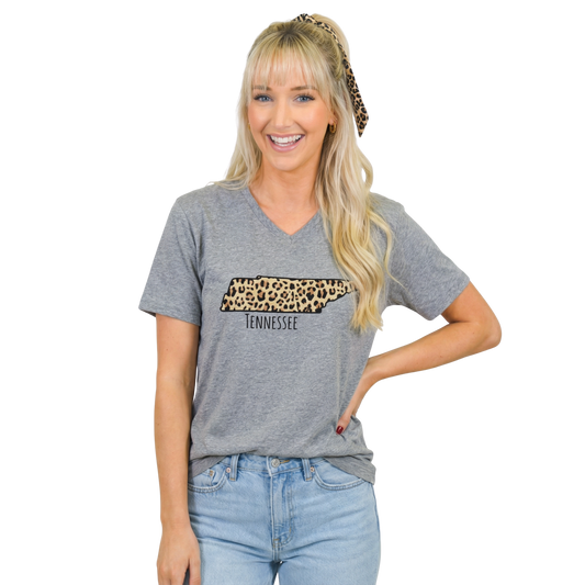 Tennessee Leopard State T-Shirt