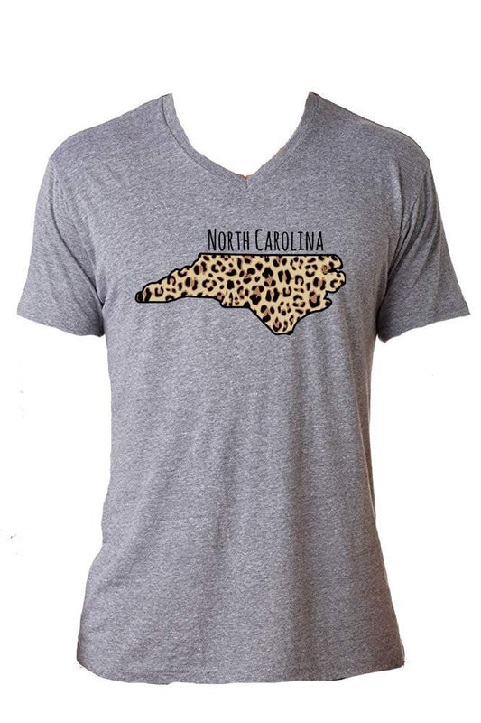North Carolina Leopard State T-Shirt