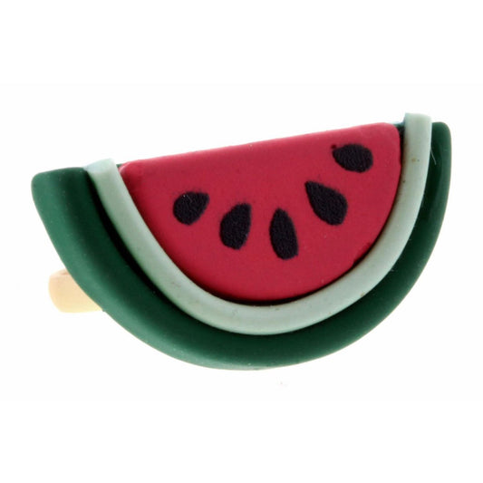 Kids Polymer Watermelon Adjustable Ring