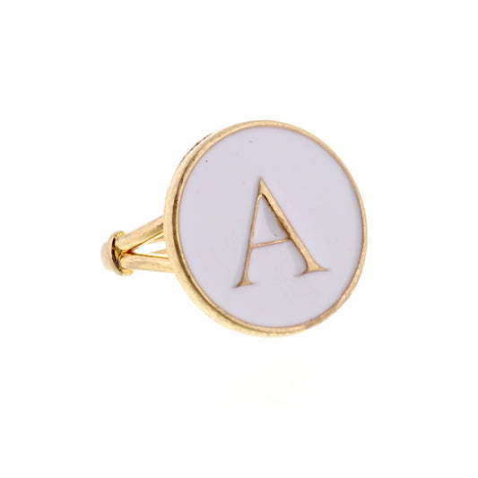 White Epoxy "A" Initial Ring
