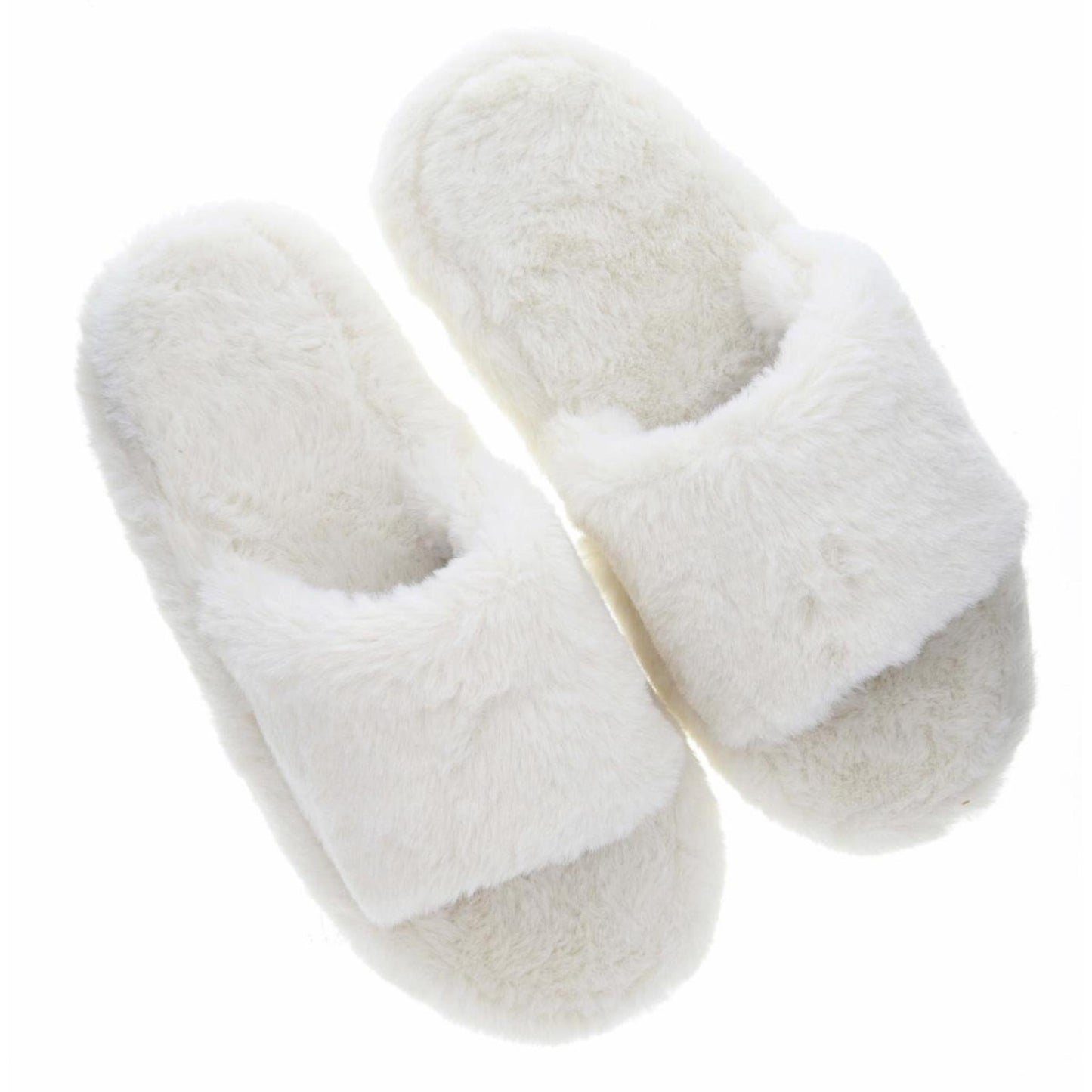 Ivory Open Toe Slipper Assortment