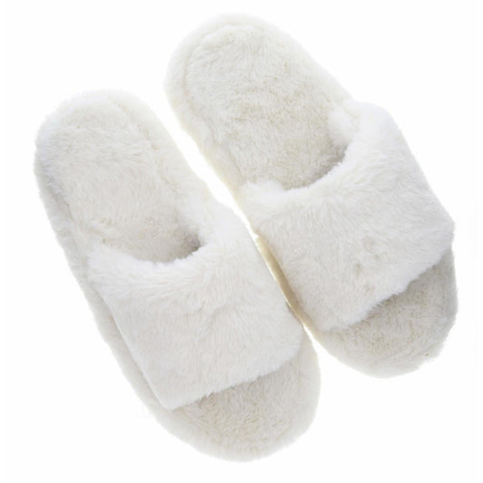 Ivory Open Toe Slipper Assortment
