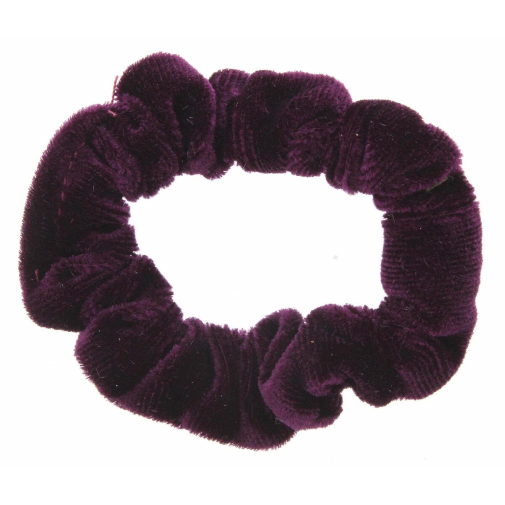 Plum Velvet Small Scrunchie