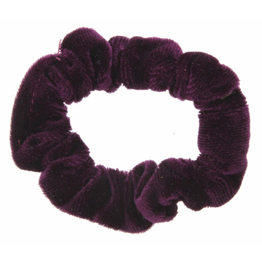 Plum Velvet Small Scrunchie
