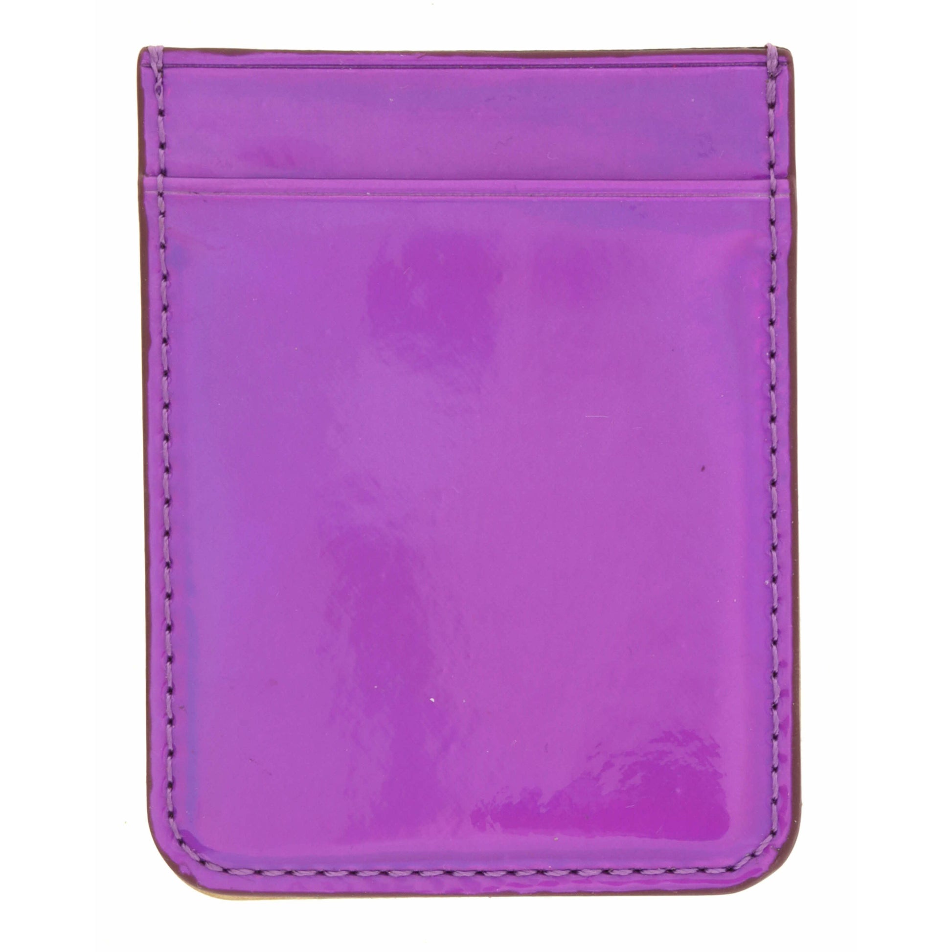 Purple Iridescent Phone Wallet – Jane Marie - Main Image