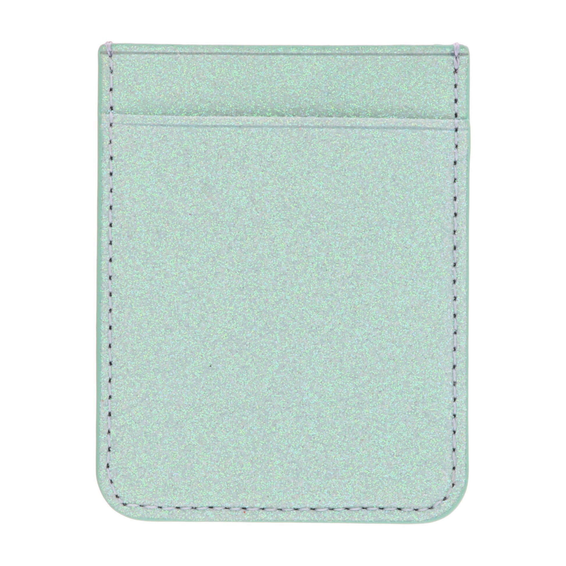 Mint Glitter Phone Wallet