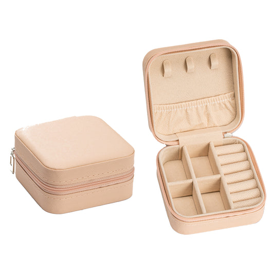 Pink Square Jewelry Box