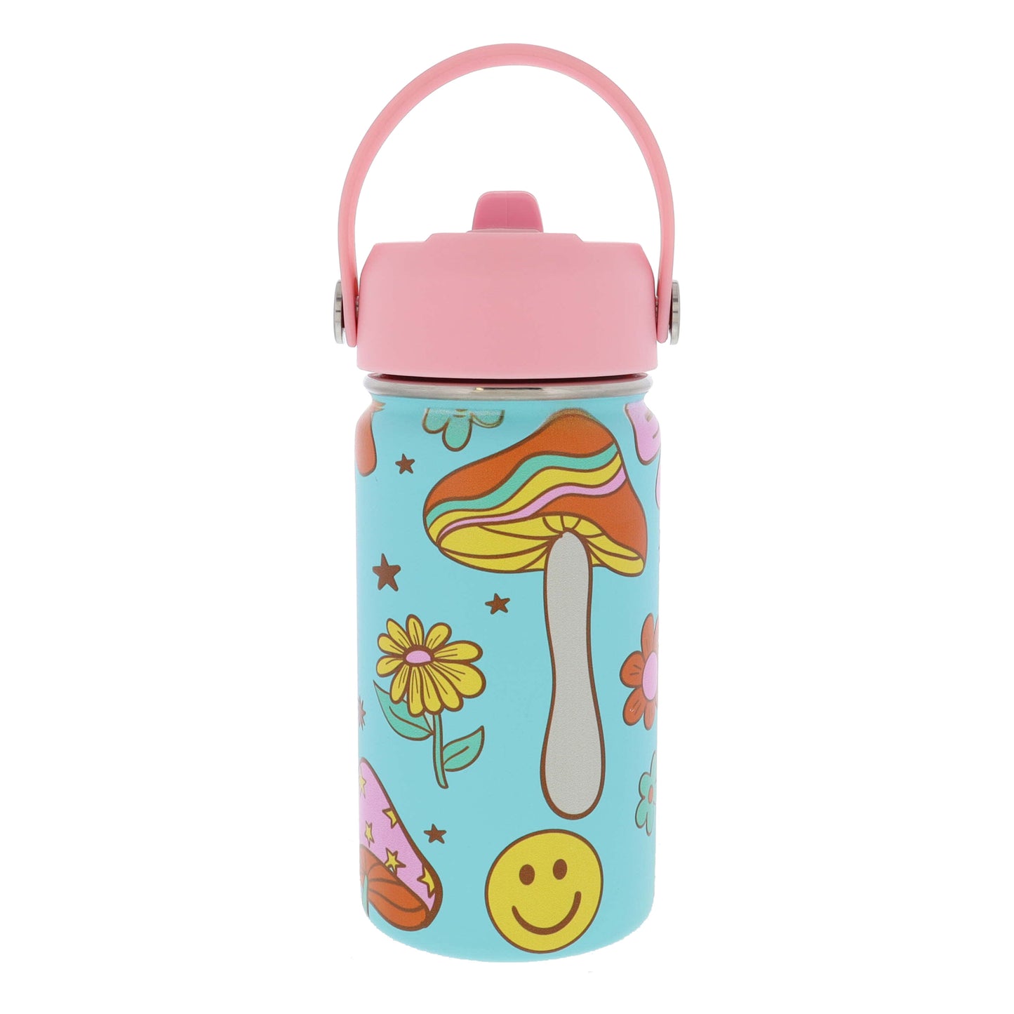 Kids Totally Happy 12 Oz. Bottle With Straw Cap