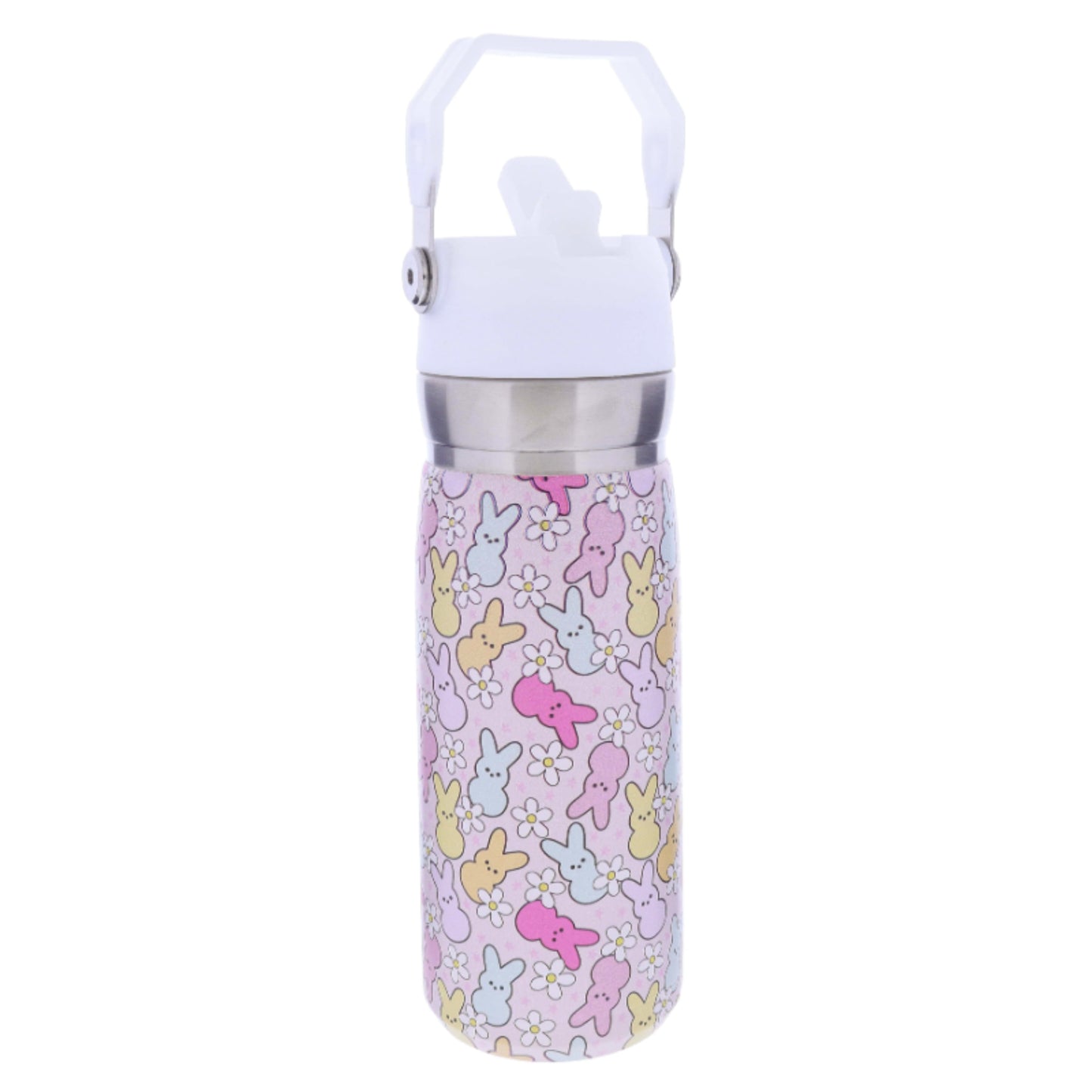Peep This 22 Oz. Water Bottle With Straw Cap