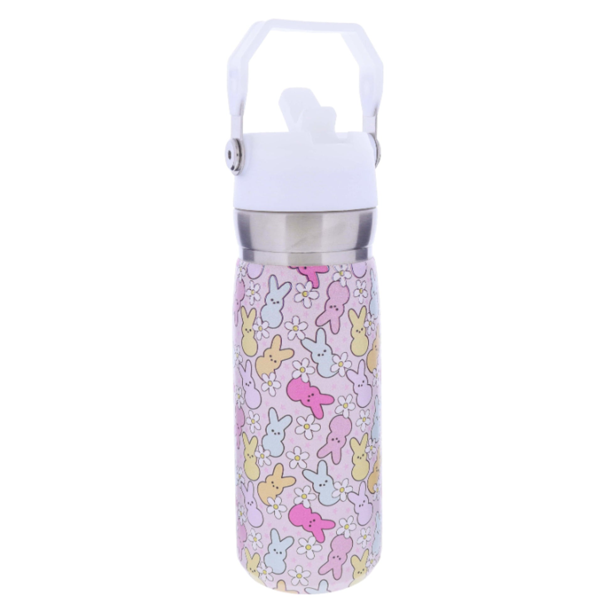 Peep This 22 Oz. Water Bottle With Straw Cap