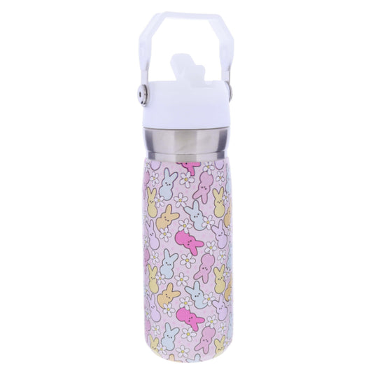 Peep This 22 Oz. Water Bottle With Straw Cap