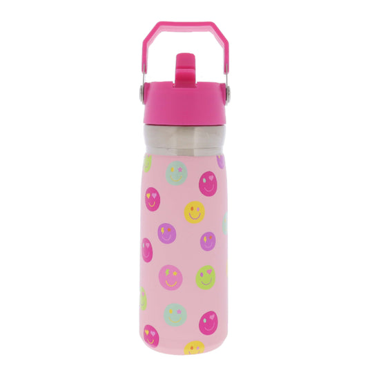 Happy Days Ahead 22 Oz. Water Bottle With Straw Cap
