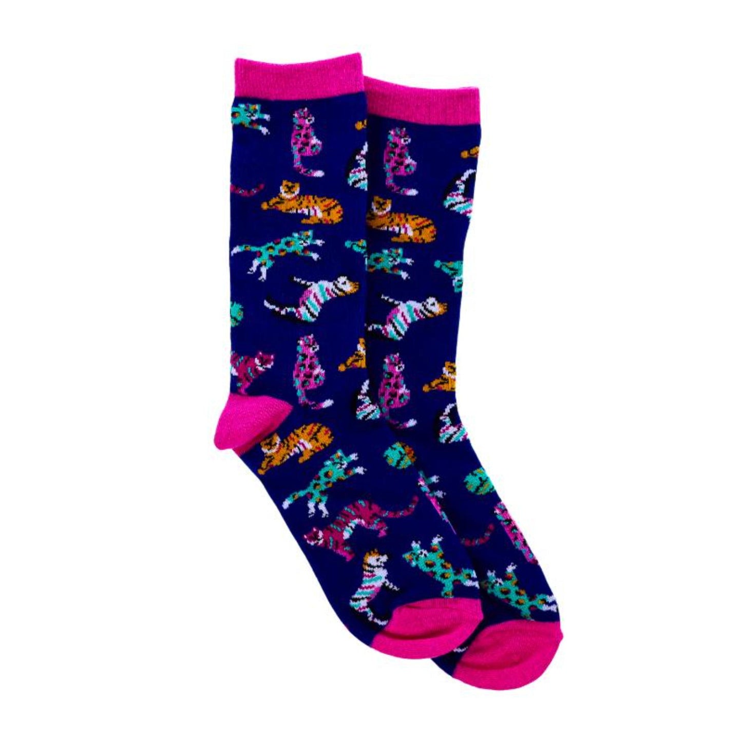 Midnight Roar Tall Sock