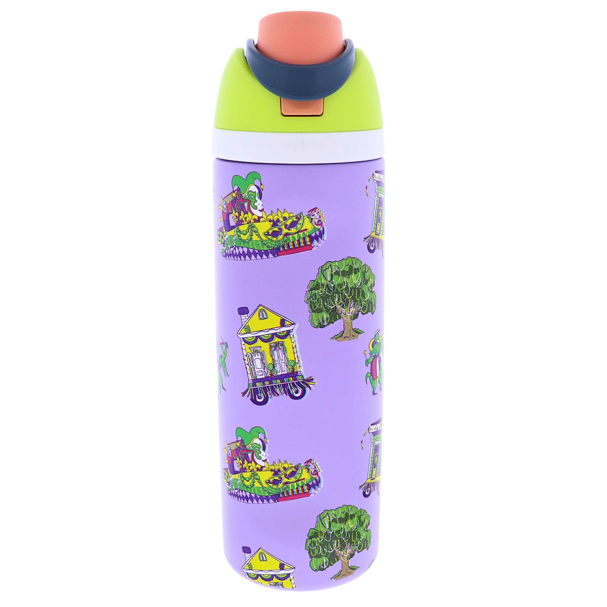 Krewe 24 Oz. Water Bottle With Straw Cap