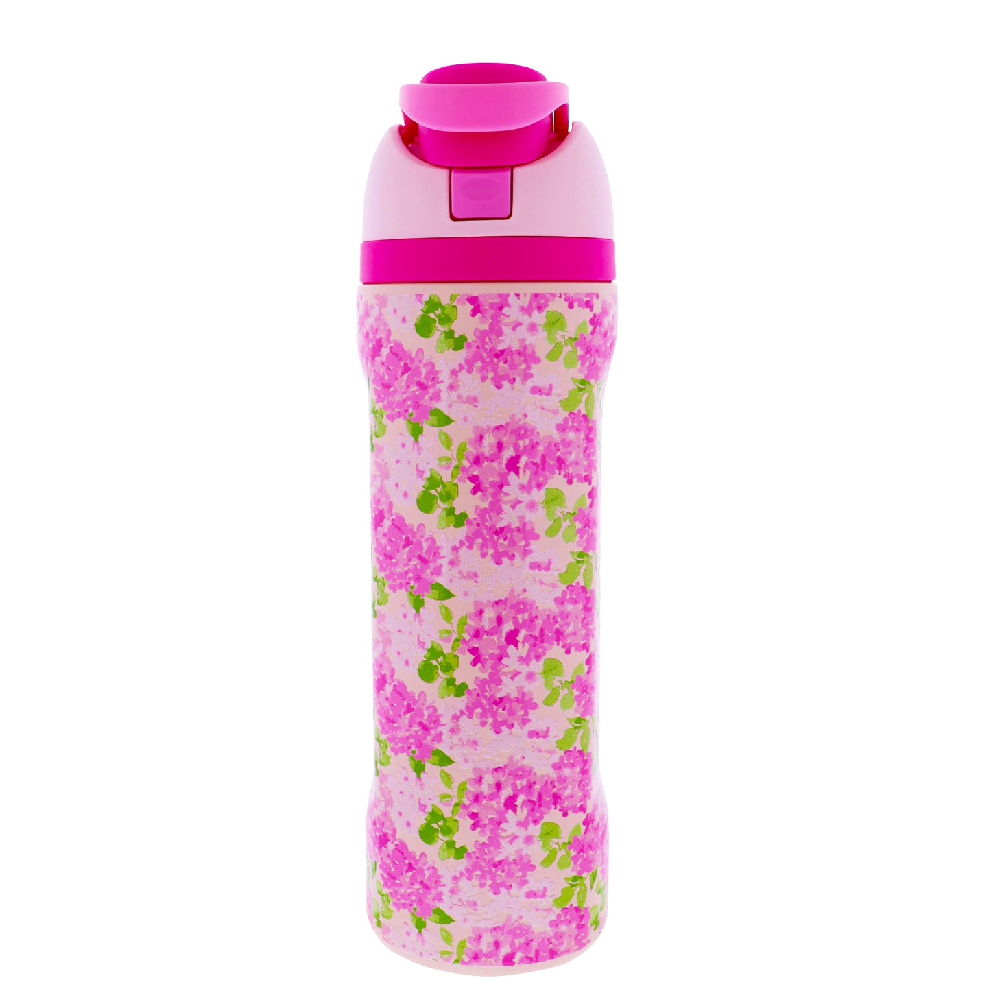 Darling Hydrangea 24 Oz. Water Bottle With Straw Cap