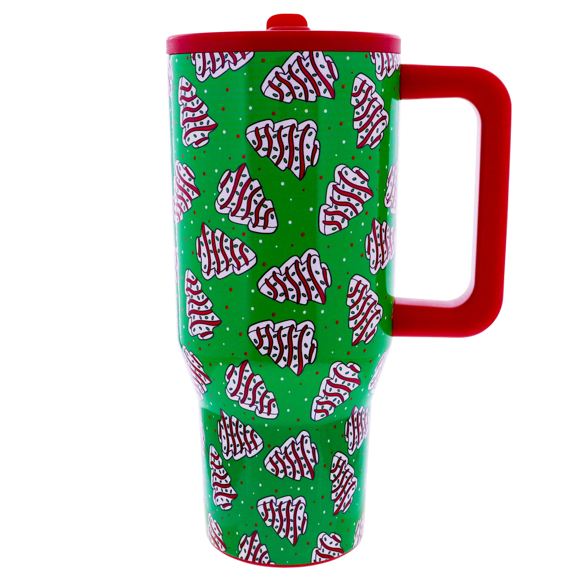 Sweet Christmas 30 Oz. Tumbler With Flip Straw and Handle