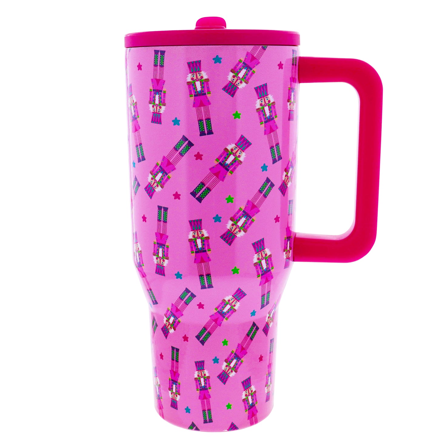 Crackin’ Christmas 30 Oz. Tumbler With Flip Straw and Handle