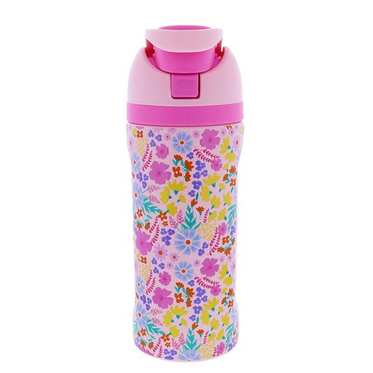 Kids Flourish & Bloom 16 Oz. Water Bottle With Straw Cap