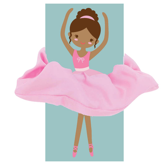 Kids Pink Satin Scrunchie