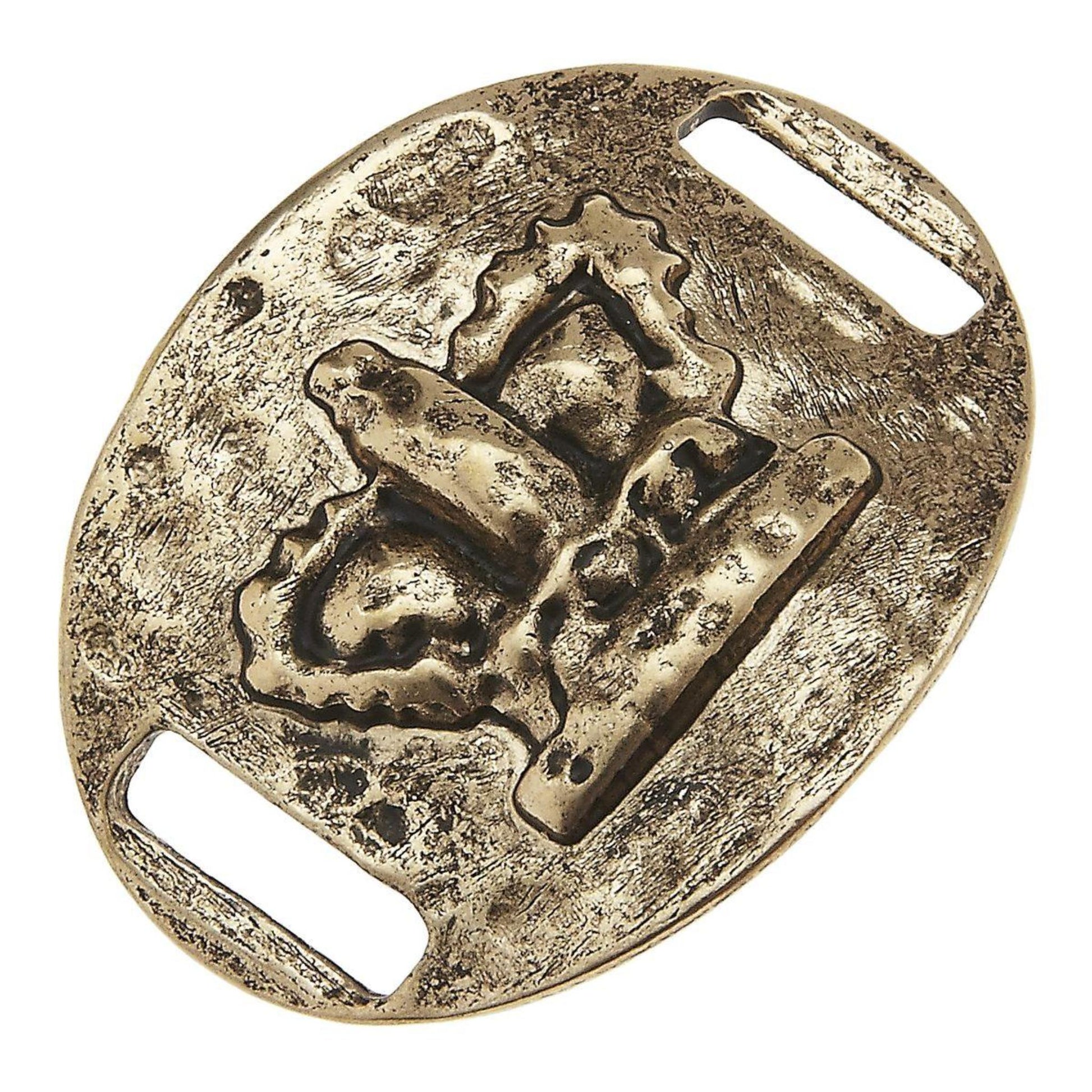Antique Gold Crown Slide