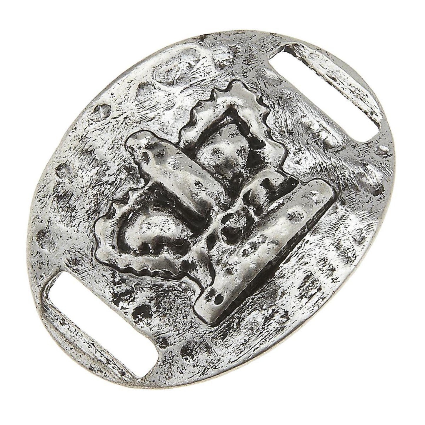 Antique Silver Crown Slide