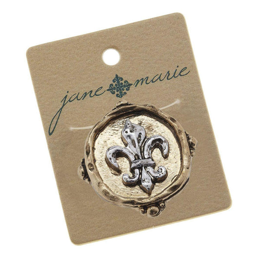 Fleur De Lis Bracelet Slide