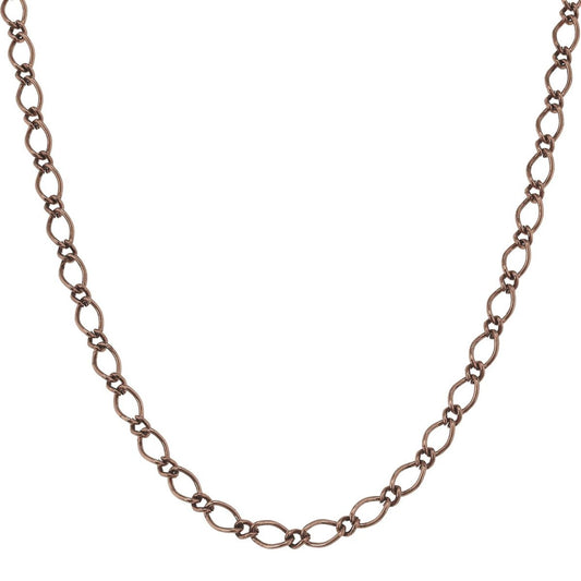 16" Copper Chain Link Necklace