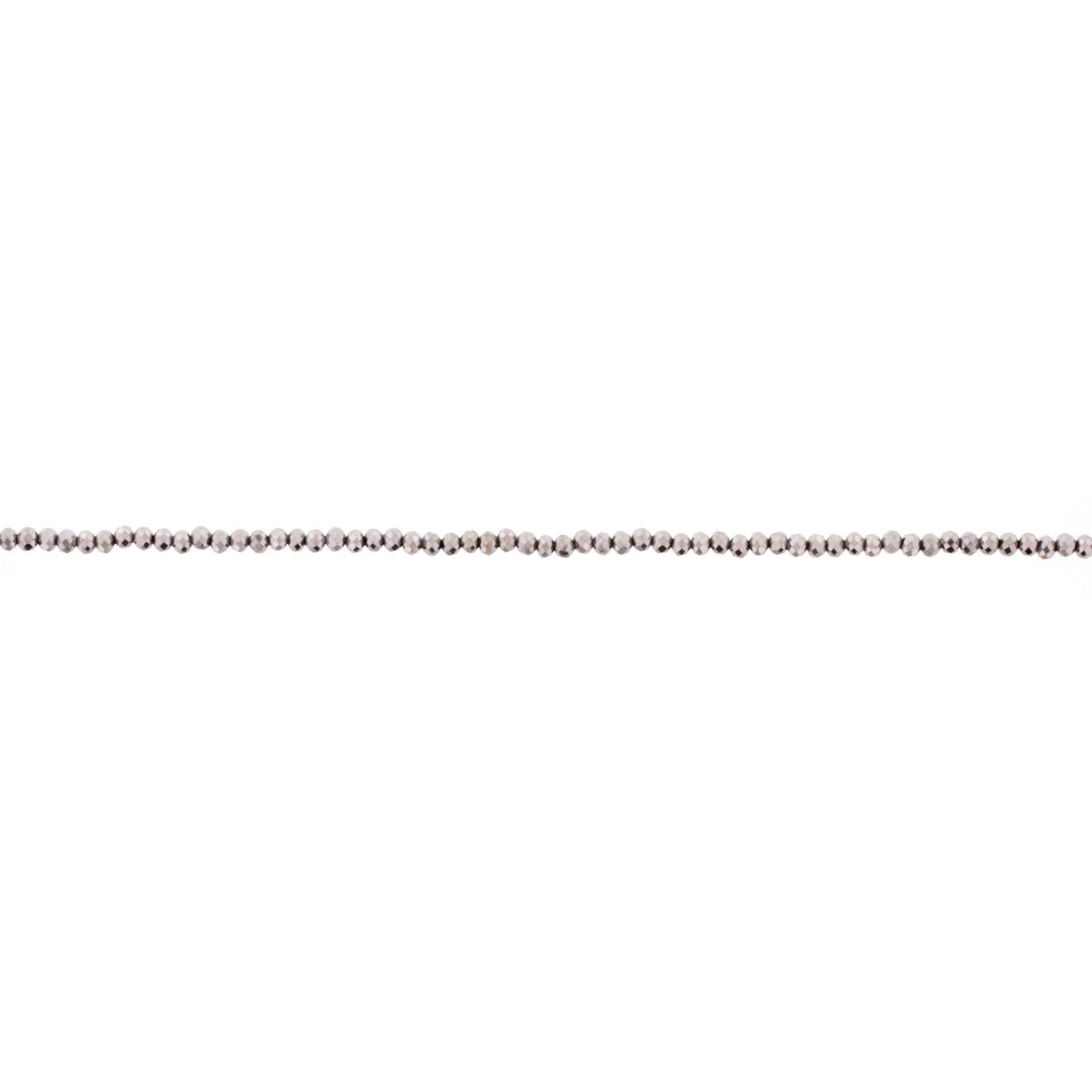 18" Metallic Beaded Delicate Layering Necklace, 3" Ext