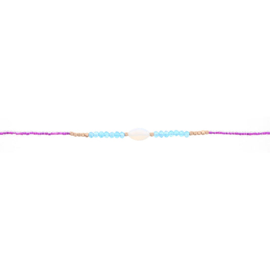 12" Kids Hot Pink, Teal, Aqua Choker Necklace with Opal Stone, 2" Ext