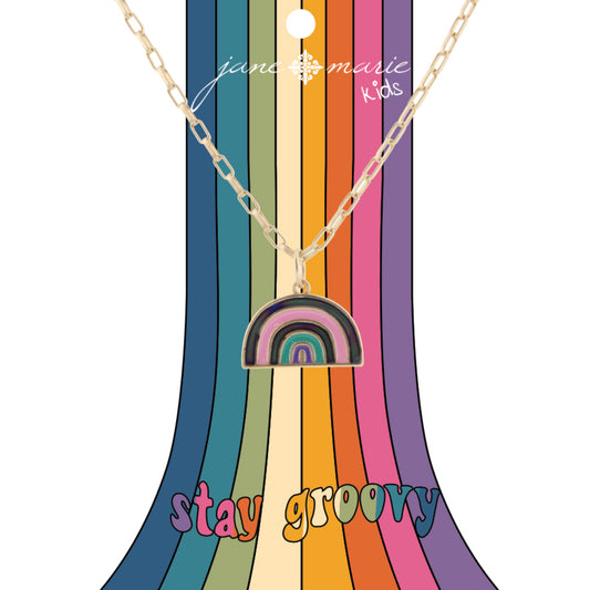 Kids 14" Mood Changing Rainbow Necklace