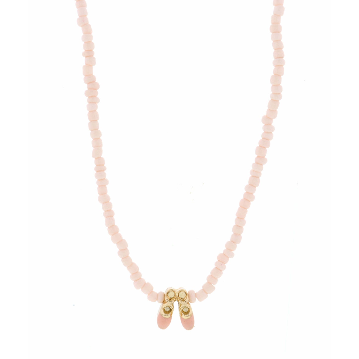 Kids 14" Multi Sead Bead with Cross Necklace, 3" Ext