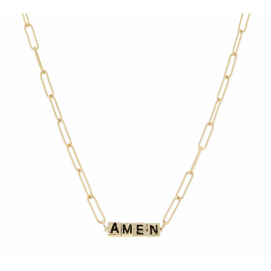 16" Amen Word Bar, 3" Ext