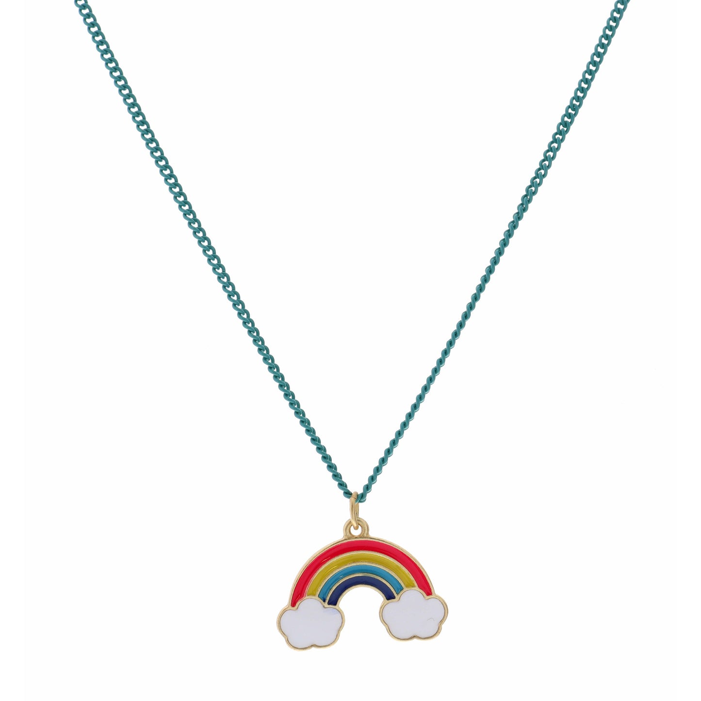 Kids 14" Rainbow Necklace, 3" Ext