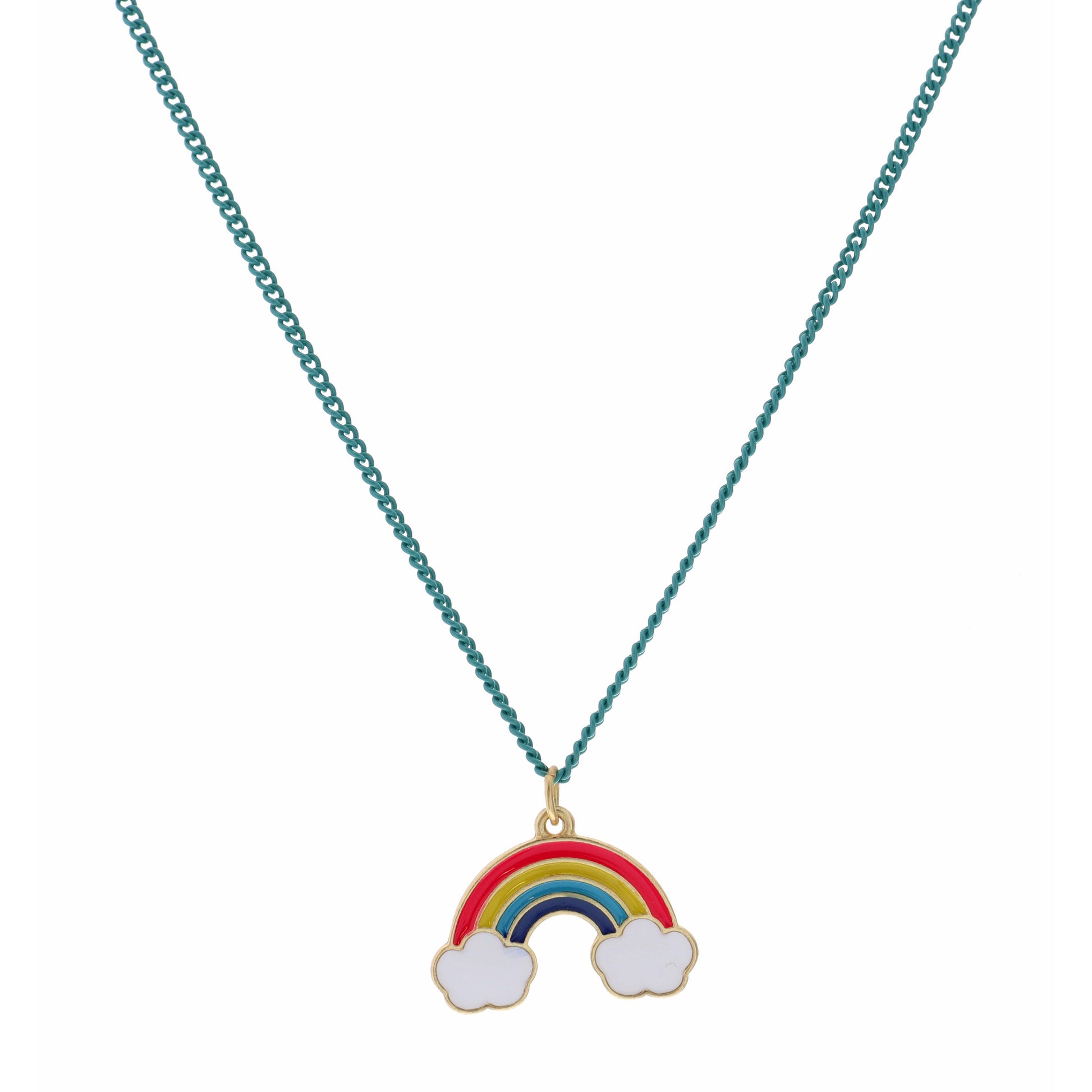 Kids 14" Rainbow Necklace, 3" Ext