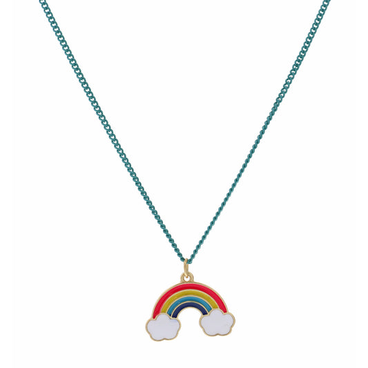 Kids 14" Rainbow Necklace, 3" Ext