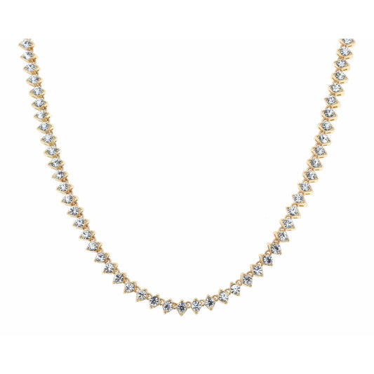 16" Diamond Shaped Necklace, 2" Ext